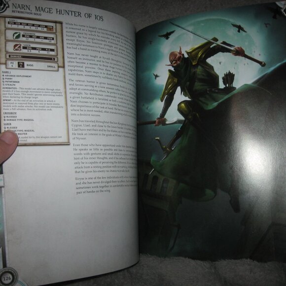 Warmachine RPG Softcover Book Retribution of Scyrah Command 2409A6 - Picture 9 of 9
